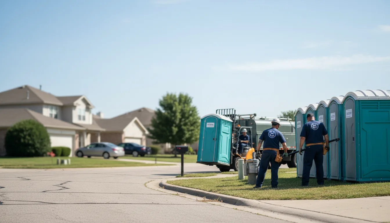Porta Potty Rental in Meridian, NY near me